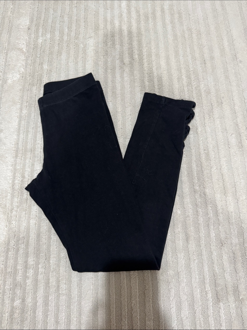 stretchy black leggings from Old Navy size 10-12 (kids)!